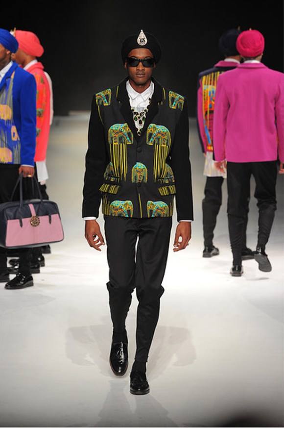 Jeetinder, Sandhu, Menswear, India, Fashion, Prints, Elephants, Tribal, London Fashion Week