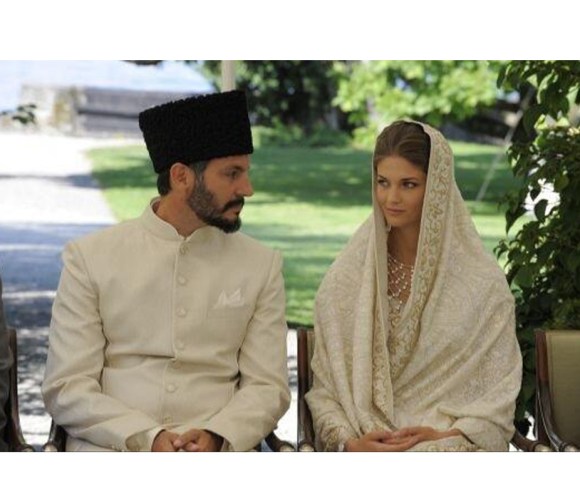 Kendra Spears, wedding, sari, Manav Gangwani, Prince, Rahim Aga Khan, 