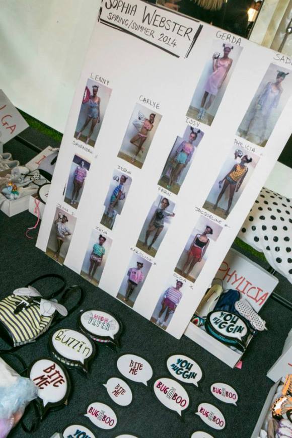 Sophia Webster, London Fashion Week, Supa Dupa Fly, S/s 14, LFW, Spring Summer, Accessories, Shoes, Pumps, Make-Up, Revlon 