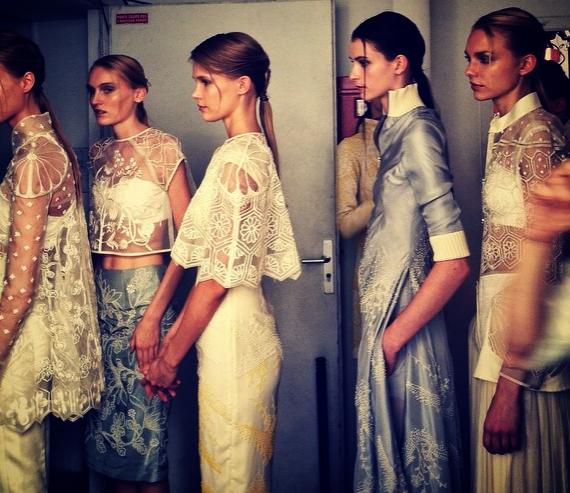 Rahul Mishra, S/s 15, Paris, Fashion, india, Woolmark