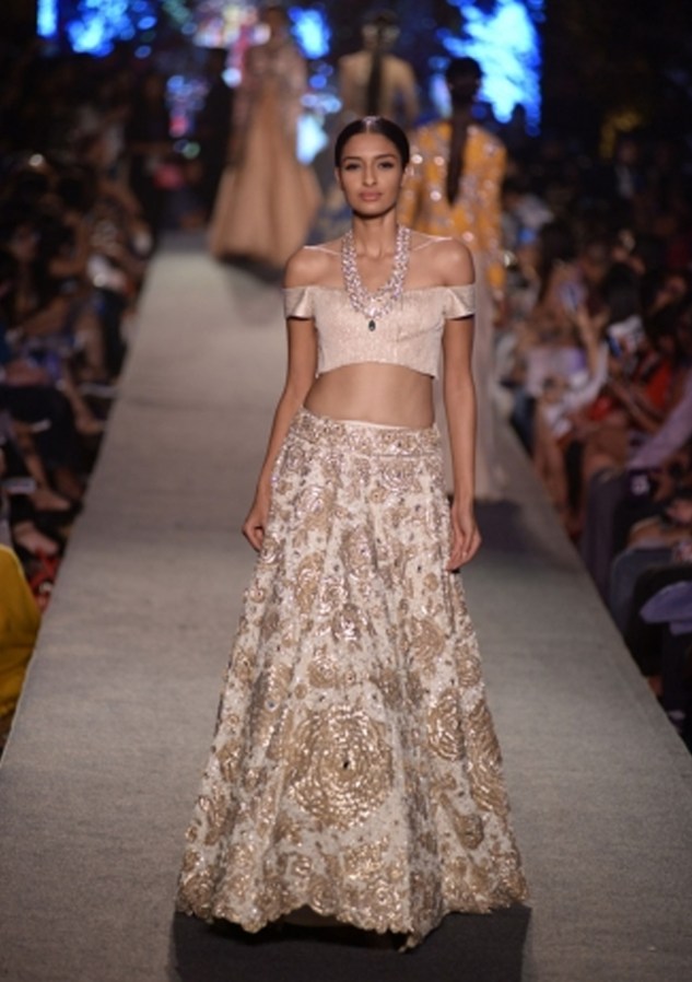 Manish LFW15  blue 7